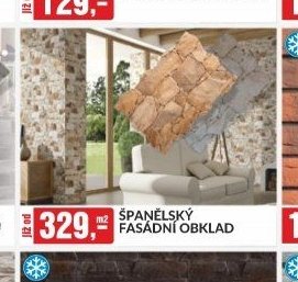 ŠPANĚLSKÝ FASÁDNÍ OBKLAD