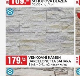 VENKOVNÍ KÁMEN BARCELONETTA SAHARA