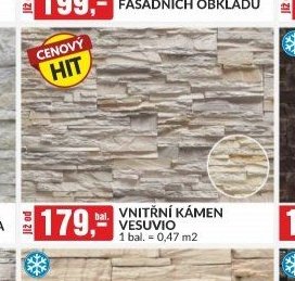 VNITŘNÍ KÁMEN VESUVIO