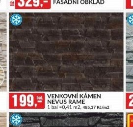 VENKOVNÍ KÁMEN NEVUS RAME