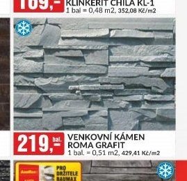 VENKOVNÍ KÁMEN ROMA GRAFIT