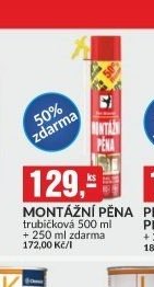 MONTÁŽNÍ PĚNA trubičková 500 ml
