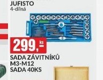 Sada závitníků M3-M12 sada 40ks