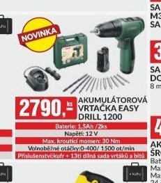 Akumulátorová vrtačka Easy Drill 1200