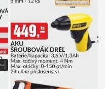 Aku šroubovák drel