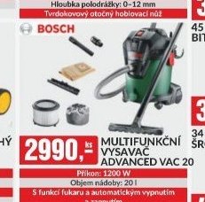 Multifunkční vysavač Advanced VAC 20