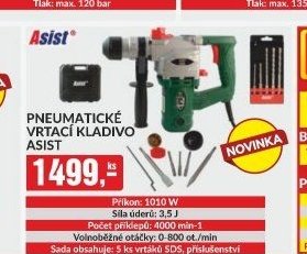 Pneumatické vrtací kladivo Asist