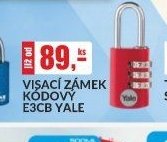 VISACÍ ZÁMEK E3CB YALE