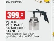 PISTOLE PÍSKOVACÍ S NÁDOBOU STANLEY