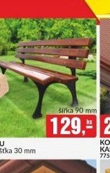 Prkno na lavičku 90 mm
