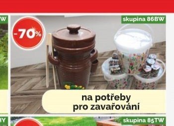 Potřeby pro zavařování