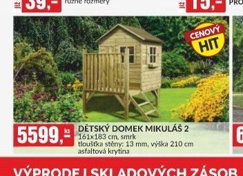 Dětský domek Mikuláš 2
