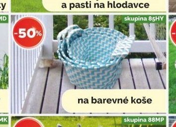 Barevné koše