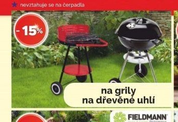 na grily na dřevěné uhlí