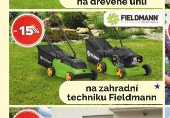 na zahradní techniku Fieldmann