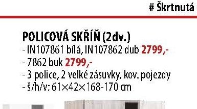 POLICOVÁ SKŘÍŇ (2dv.)