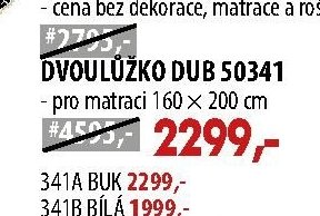 DVOULŮŽKO DUB 50341