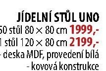 JÍDELNÍ STŮL UNO