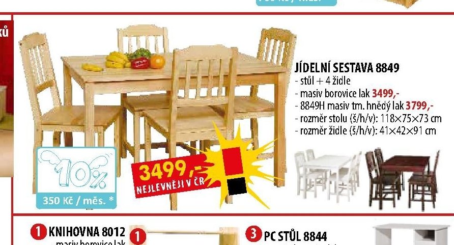 JÍDELNÍ SESTAVA 8849