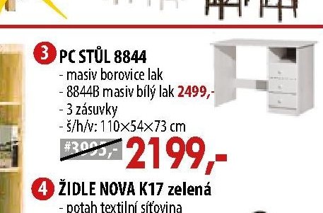 PC STŮL 8844