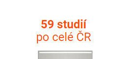 59 studií po celé ČR