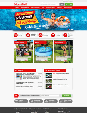akční leták Mountfield 5.8.2020-11.8.2020