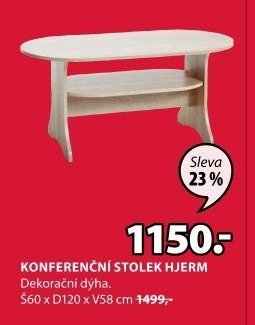 KONFERENČNÍ STOLEK HJERM