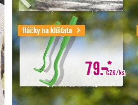Háčky na klíšťata