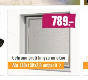 Ochrana proti hmyzu na okno