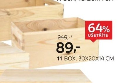 11 BOX, 30X20X14 CM