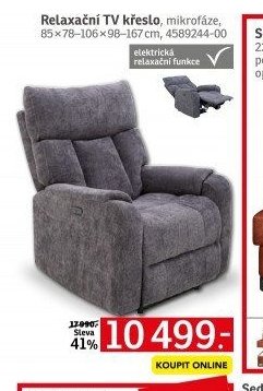 Relaxační TV křeslo, mikrofáze