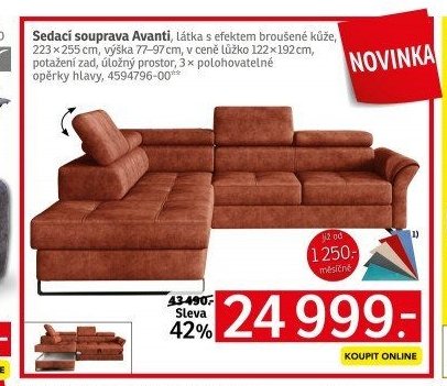 Sedací souprava Avanti