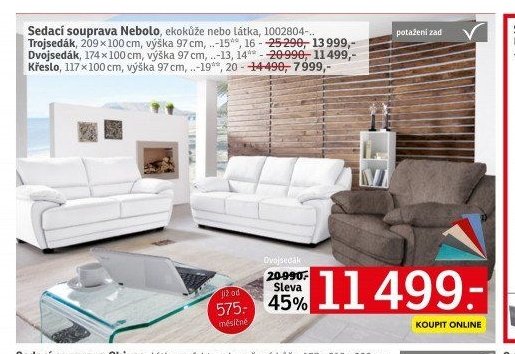 Sedací souprava Nebolo