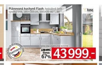 Plánovaná kuchyně Flash