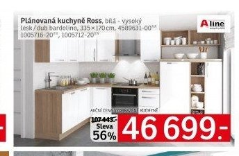 Plánovaná kuchyně Ross