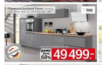Plánovaná kuchyně Focus