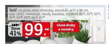 Talíř, na pizzu nebo těstoviny