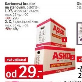 Kartonová krabice na stěhování