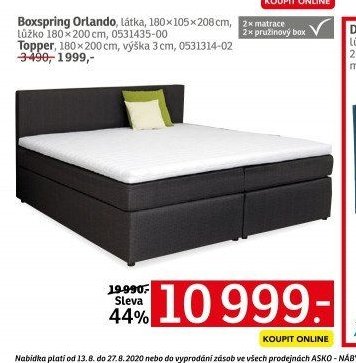 Boxspring Orlando