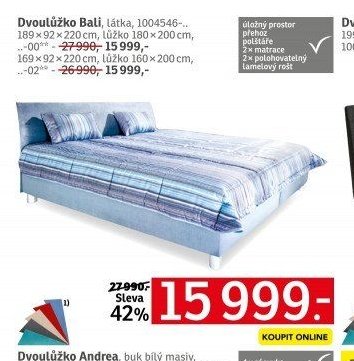Dvoulůžko Bali