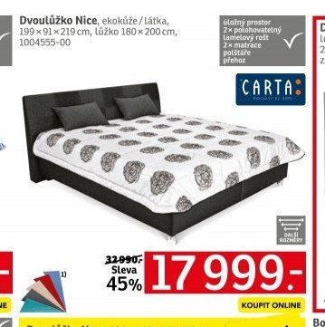 Dvoulůžko Nice