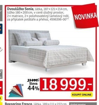Dvoulůžko Sonia