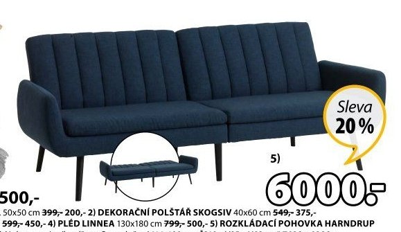 ROZKLÁDACÍ POHOVKA HARNDRUP