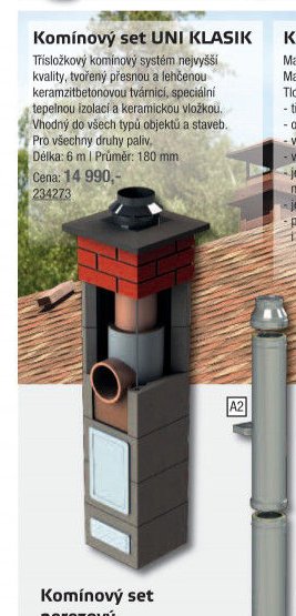 Komínový set UNI KLASIK