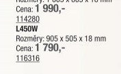 Infračervený topný panel base L450W
