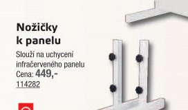 Nožičky k panelu