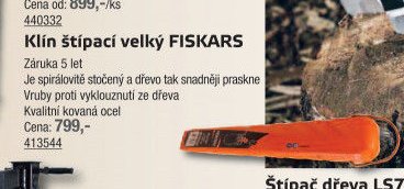 Klín štípací velký FISKARS