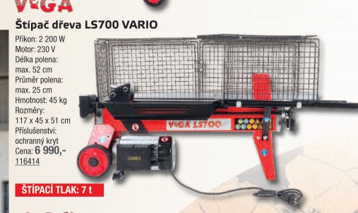 Štípač dřeva LS700 VARIO
