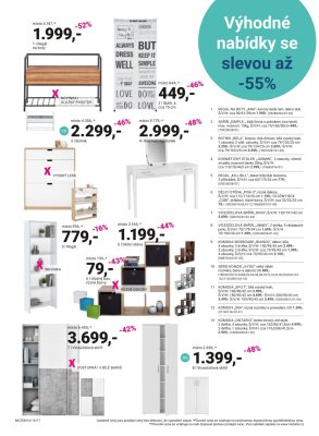 akční leták Möbelix 17.8.2020-31.8.2020