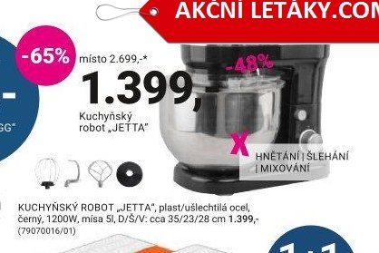 Kuchyňský robot JETTA